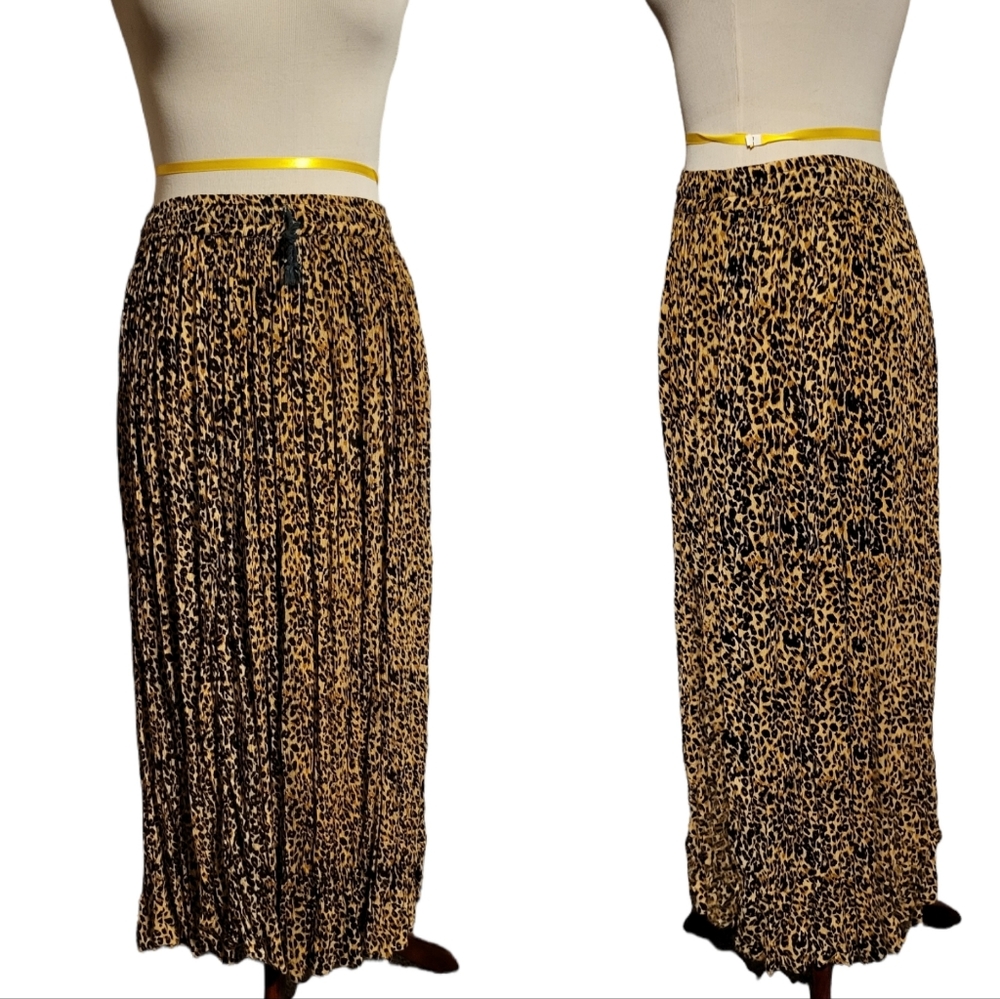 Lightweight Rayon Drawstring Skirt - image 1